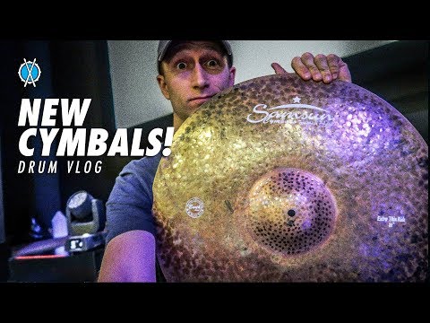 Drum Vlog // New Cymbals!
