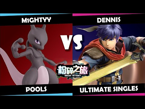 Smash Odyssey Invitationals - M1GHtYY (Mewtwo) vs Dennis (Ike) | Ultimate Pools