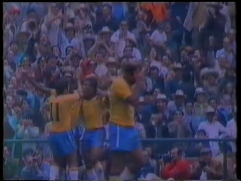 Gols Final de Copa de 1970 - Brasil 4 x 1 Itália
