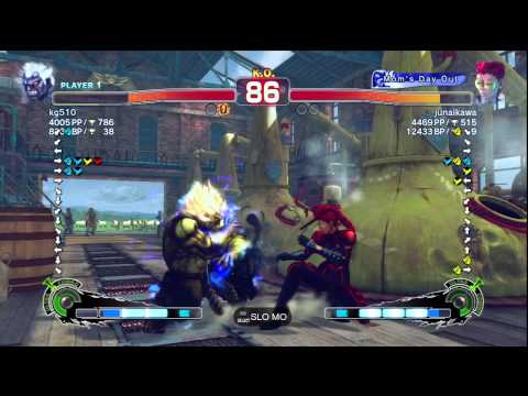 kg510 [Oni] vs. junaikawa [C. Viper] | SSF4 AE