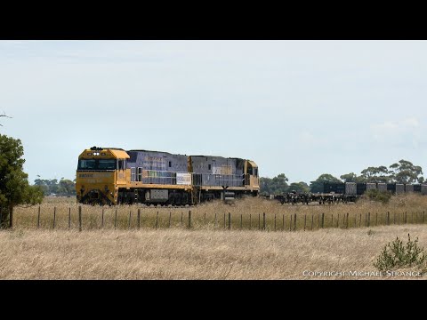 7XM4 Pacific National Steel Train (10/1/2021) - PoathTV Australian Railways
