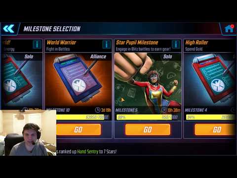 How To Quickly Do Star Pupil Milestones - Marvel Strike Force