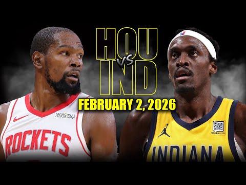 Houston Rockets vs Indiana Pacers Full Game Highlights – February 2, 2026 | NBA Season