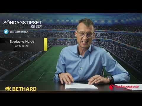 Speltips: Sverige - Norge & Finland - Italien 8/9