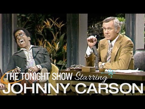 Sammy Davis Jr. and Johnny Trade Impressions | Carson Tonight Show