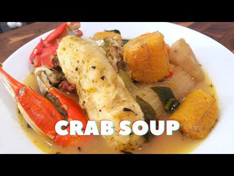 Crab Soup Recipe || Crab and Provision Soup || Guyanese Style- Episode 283