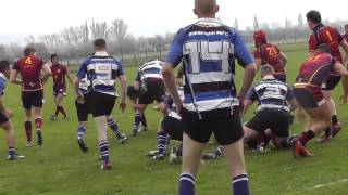 preview picture of video 'Unterfoehring Vs. Illesheim Black 'n Blue Rugby 05.Apr.14 [HD]'