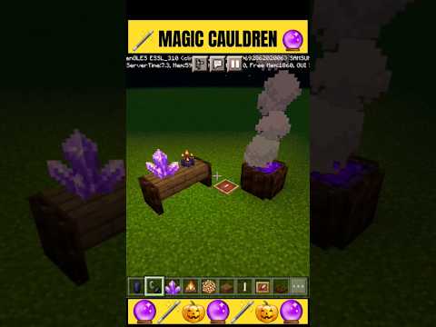 Unbelievable Halloween Minecraft Cauldron Hack!