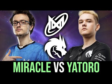 MIRACLE vs YATORO — TI Winners Carry Battle