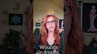 PAIN AND WOUNDS IN DREAMS. Watch the full video on my YouTube channel. #dreaminterpretation #dreams