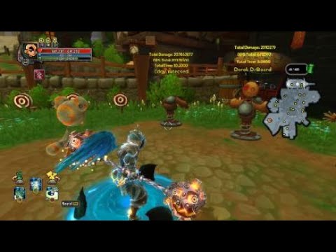 200 Million DPS! Overkill! Nuke Monk - Dungeon Defenders 2 DD2