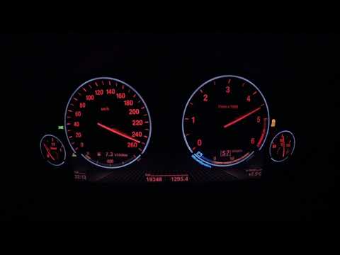 BMW X3 35d 0-250 km/h  vmax acceleration launch beschleunigung tacho