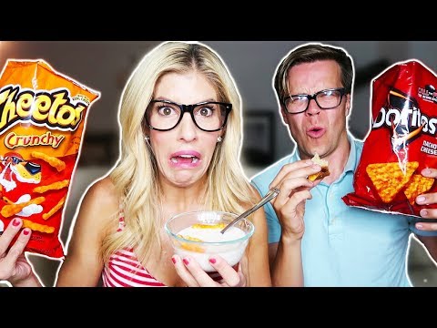TRYING WEIRD FOOD COMBINATIONS PEOPLE LOVE! IT GETS FUNKY (DAY 218) Video