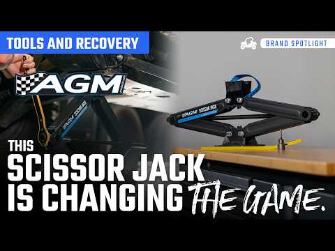 The Scissor Jack Every UTV Owner Needs! The New AGM Scissor Jack