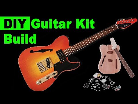 Semi Hollow Body Tele Build (under $100!)