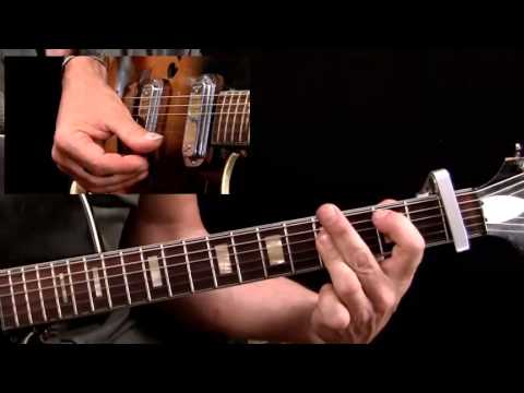 50 Down Home Blues Licks - #50 - Guitar Lesson - Richard Van Bergen