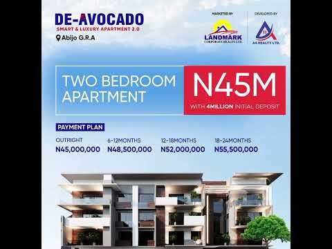 3 bedroom Block Of Flats For Sale De Avocado Smart & Luxury Homes 2.0 Is A New Project That Boasts Of State Of The Art Finishing.. Less Than 5 Minutes Drive From Novera Shoprite And Easy Access To Lekki Epe Expressway Abijo Ajah Lagos