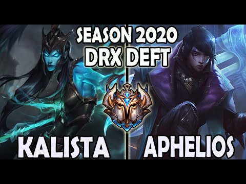 Deft KALISTA vs APHELIOS ADC - Korea Ranked