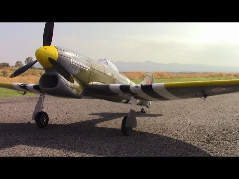 Hawker Tempest MK V - Manuel Monje (Dynam) - Vuelo inagural