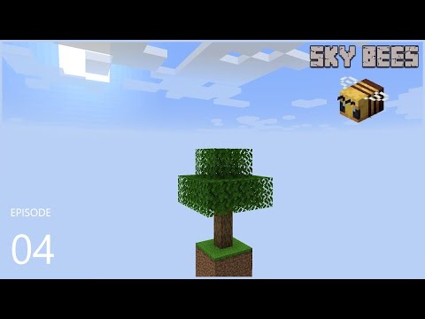 Modded Minecraft: SKY BEES Our First Little Bee EP 4