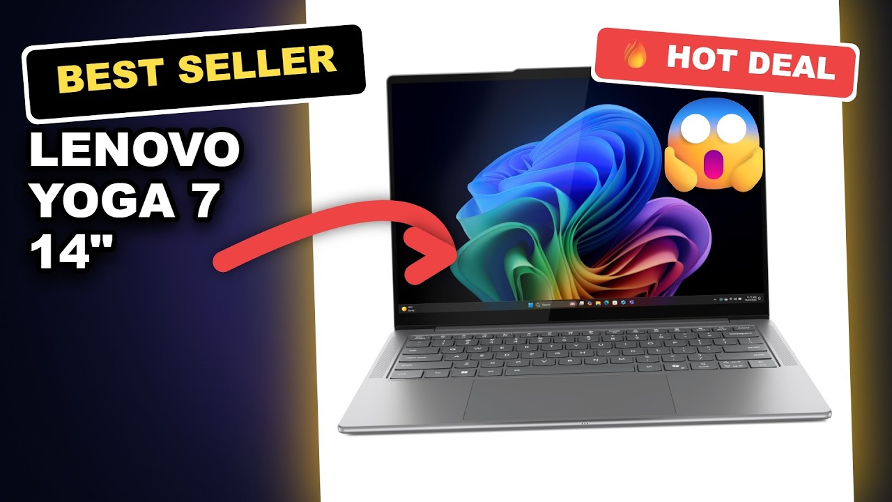 Lenovo Yoga 7 14" WUXGA 2-in-1 Review: Is AMD Ryzen AI 5 Worth It? review video