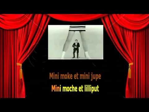 Karaoké Jacques Dutronc -  Mini mini