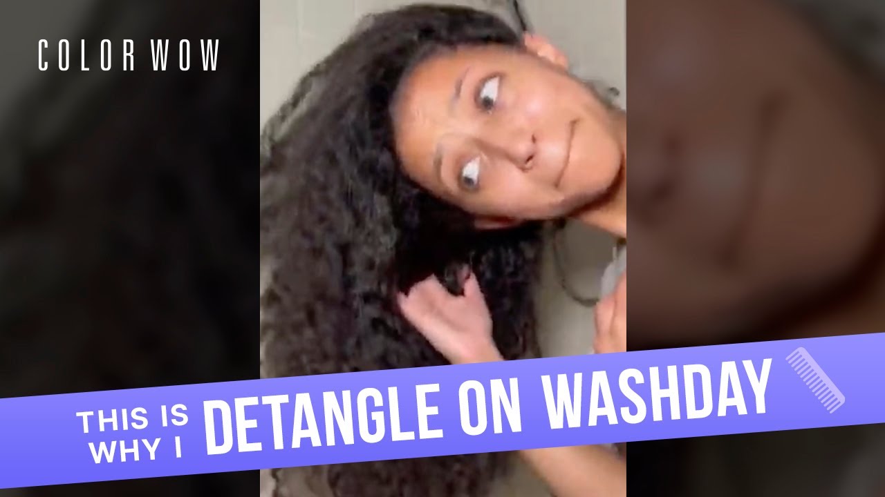 Color Wow - Curl Wow Snag Free Detangler Shampoo 60ml