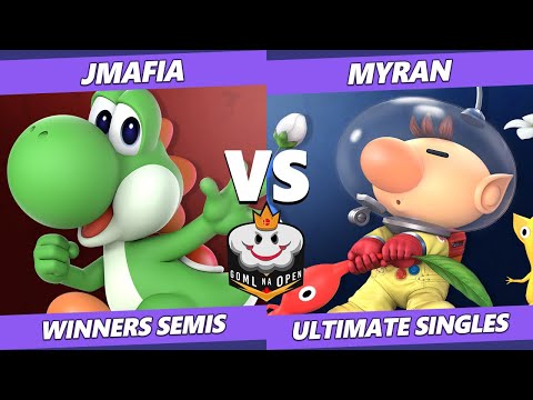 GOML NA Open Southeast USA Winners Semis - JMafia (Yoshi) Vs. Myran (Olimar) Ultimate SSBU
