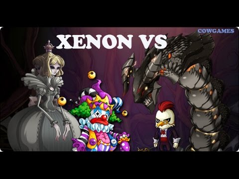 maplestory lvl 202 xenon vs root abyss