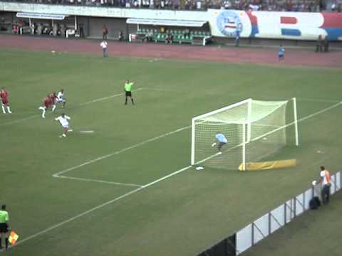 Gol de moraes de penalt bahia x guaratinguetá