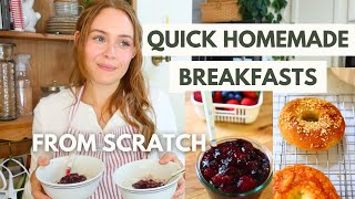 Quick Summer Breakfasts | 6 From-scratch recipes everyone loves!