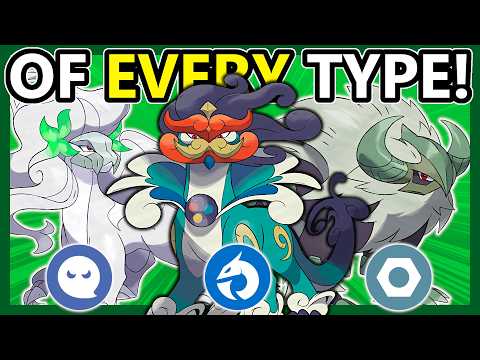 A LEGENDARY BEAST Pokemon of EVERY TYPE!