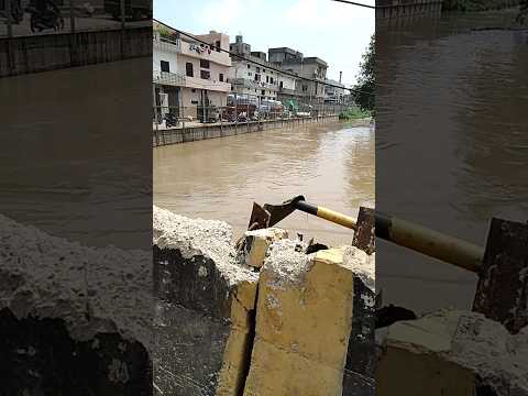 Ganda Nala during the Floods in #Ludhiana