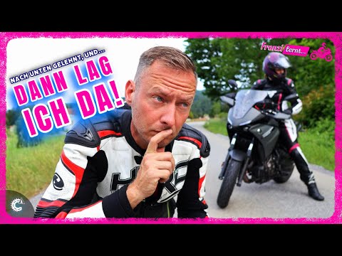 Wenden am Berg – Motorrad sicher wenden trotz Gefälle
