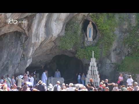 Chapelet du 28 mai 2025 à Lourdes