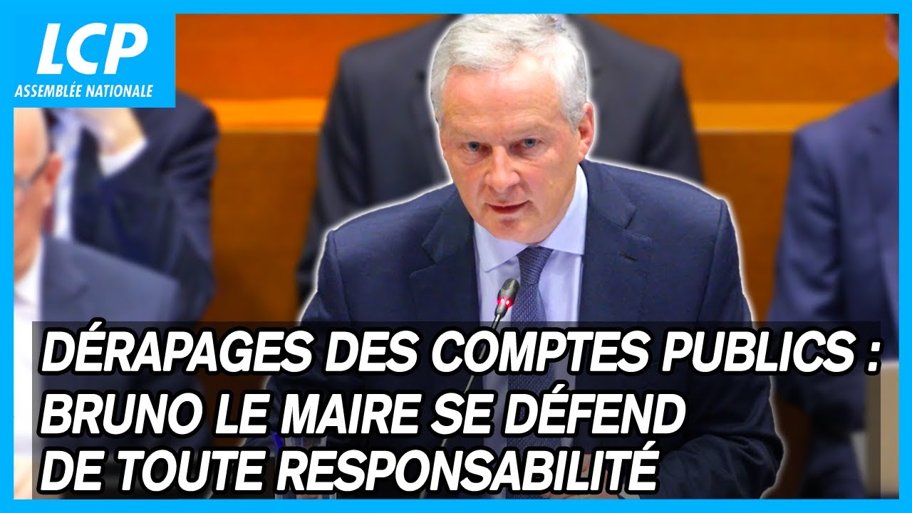 Dérapages des comptes publics : Bruno Le Maire se défend de toute responsabilité  - 12/12/2024