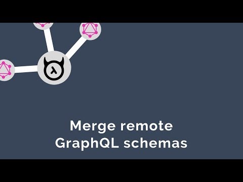 video demo of merging remote schemas