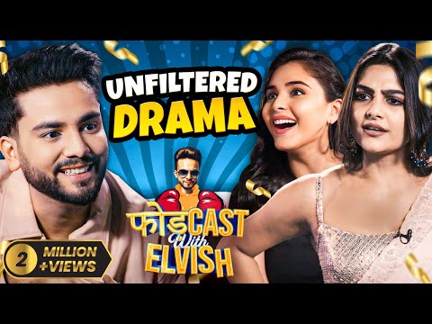 Phod-Cast Double Trouble With Elvish @MuskanBamneOfficial #viralbhabhi #hemasharma #elvishyadav