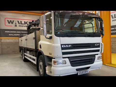 New In Stocklist For Sale: DAF CF75 310 6X2 26 TONNE BRICK GRAB – 2010 – EU10 DFK