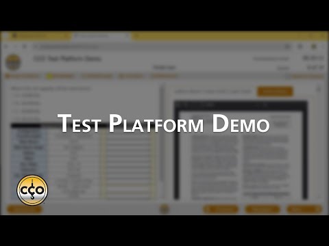 CCO Test Platform Demo