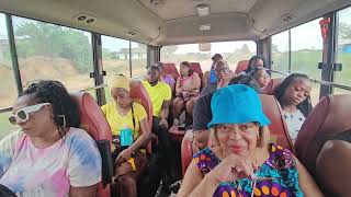 Liberia Bus Ride Conversation on the way to Grand Bassa County - Liberia April 2024 Journey