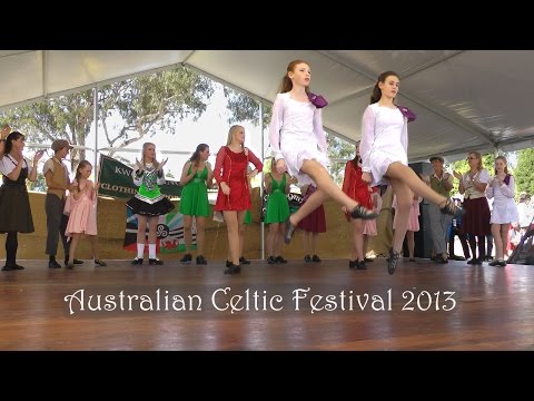 Cape Byron Celtic Dancers at the 2013 Australian Celtic Festival