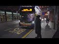 United Kingdom Double Decker Bus 38 Night Ride From New Balley Street To Portland Street Chinatown
