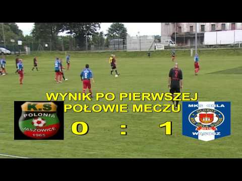 LIGA OLDBOY POLONIA JASZOWICE REMISUJE U SIEBIE  Z ORLĄ WĄSOSZ 02 06 2014
