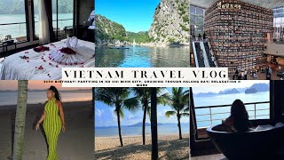 VIETNAM TRAVEL VLOG! 30TH BDAY. EXPLORING KOREA, PARTYING IN HO CHI MIHN, CRUISING IN HALONG BAY...