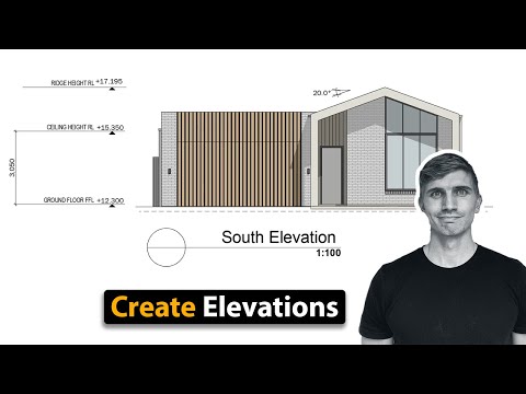 ArchiCAD Tutorial: Draw Elevations - The EASY way