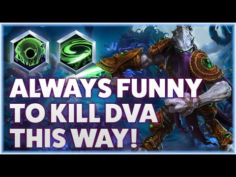 Zeratul VP - ALWAYS FUNNY TO KlLL DVA THIS WAY! - Grandmaster Storm League