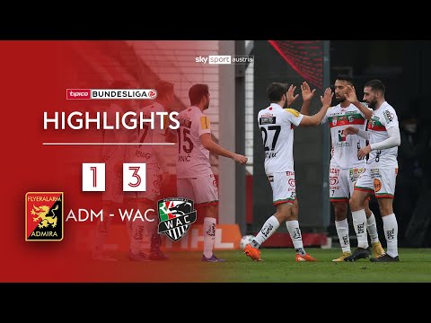 tipico Bundesliga, 6. Runde: FC Flyeralarm Admira - Wolfsberger AC 1:3