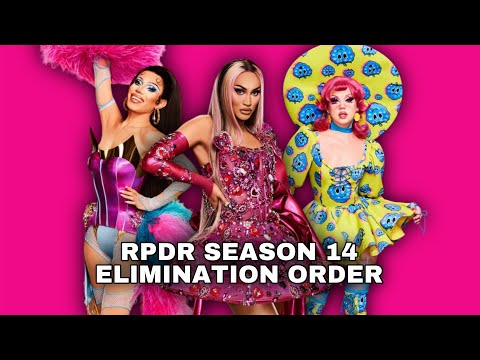 RPDR Season 14 ELIMINATION ORDER