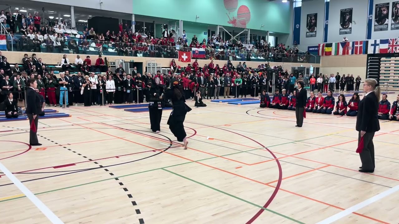 European Kendo Championships 2025 Junior Ladies Individual Final / 欧州剣道選手権大会（ヨーロッパ大会）ジュニア女子 個人決勝
